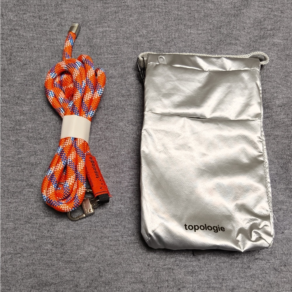 Topologie Phone Sacoche Chrome Metallic Bag